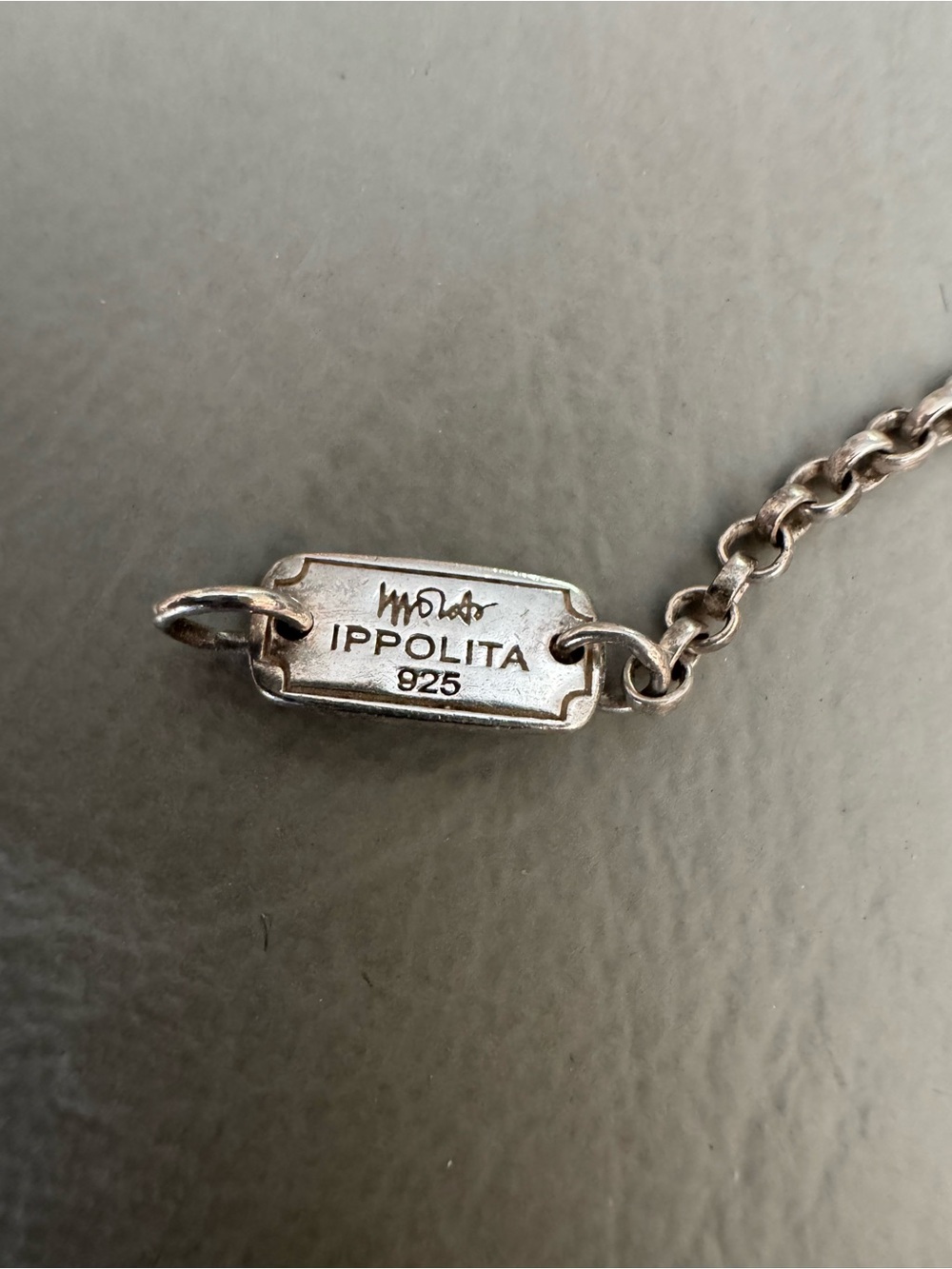 Ippolita Sterling Silver Teardrop Clear Quartz Pendant - Picture 6 of 8